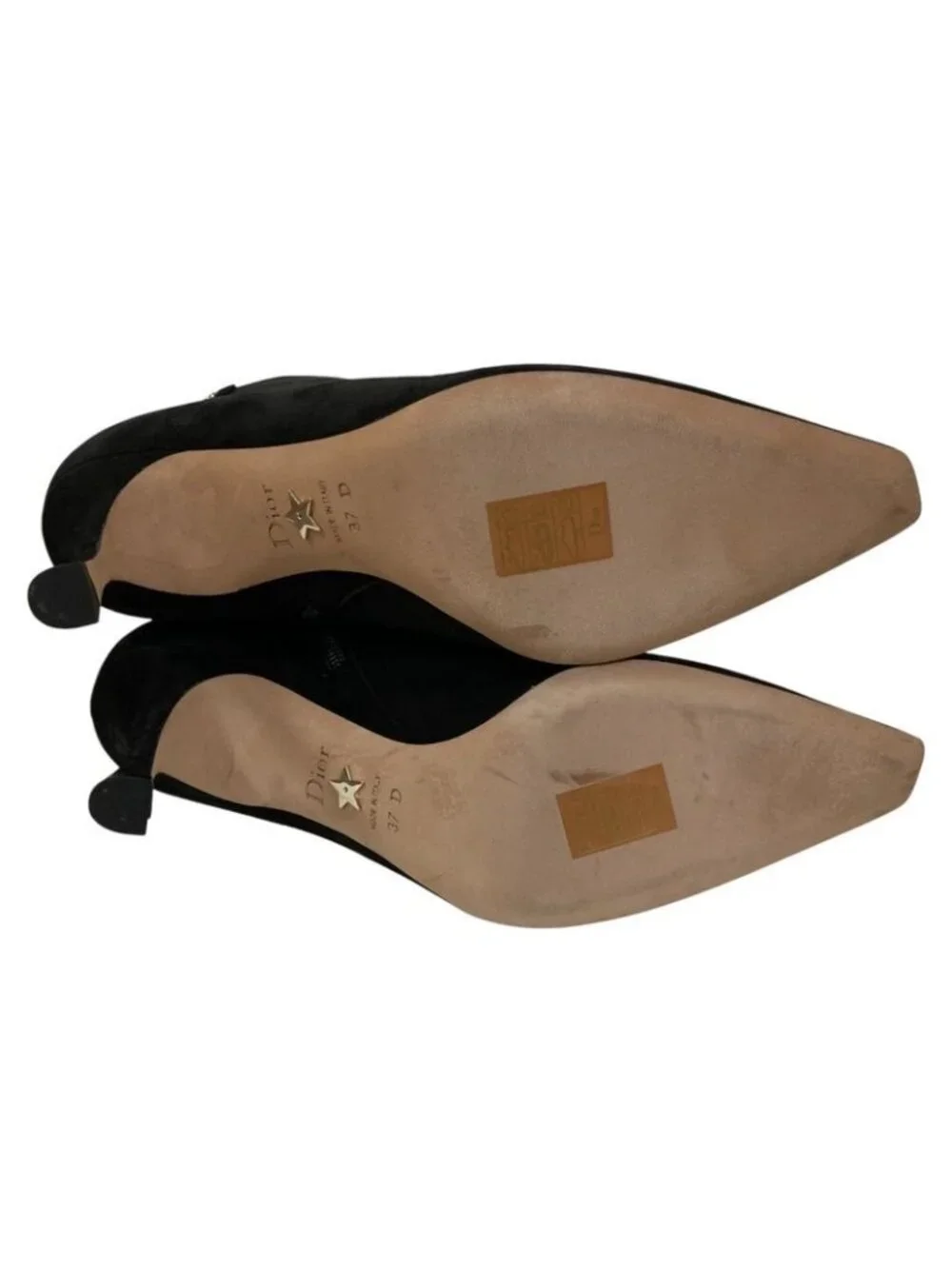 Dior Suede Ankle Boots Black - Picture 6 of 12